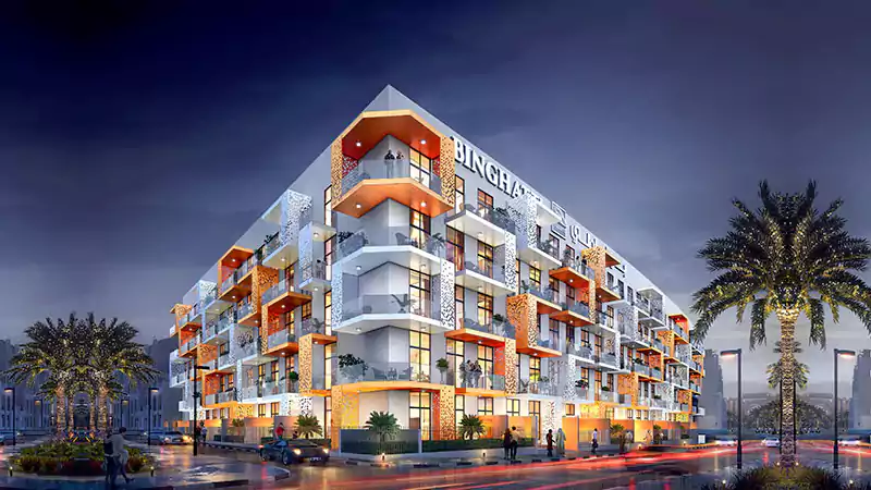 Binghatti Mirage — Binghatti Developers off plan in Jumeirah Village Circle