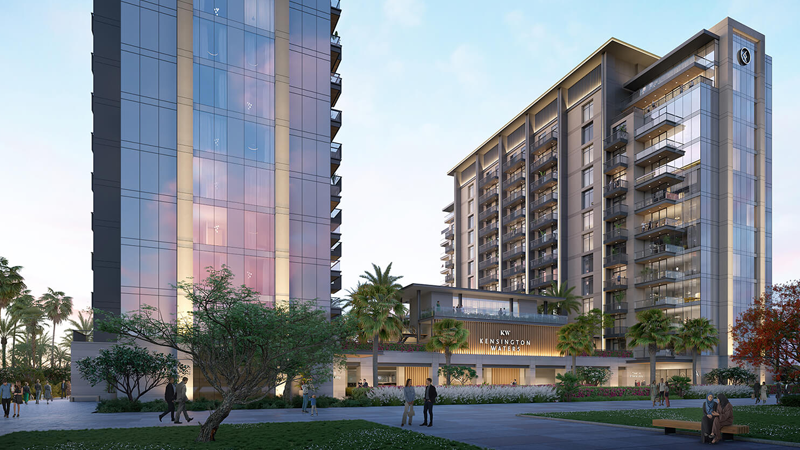Kensington Waters — Ellington Properties off plan in Mohd Bin Rashid City