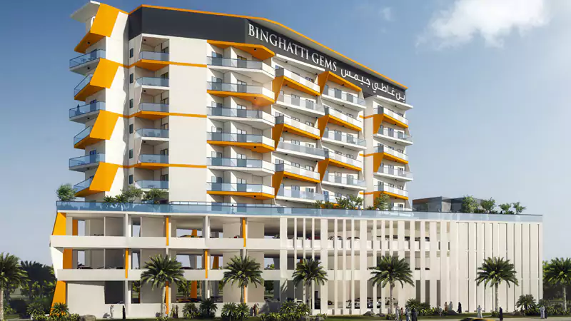 Binghatti Gems — Binghatti Developers off plan in Jumeirah Village Circle