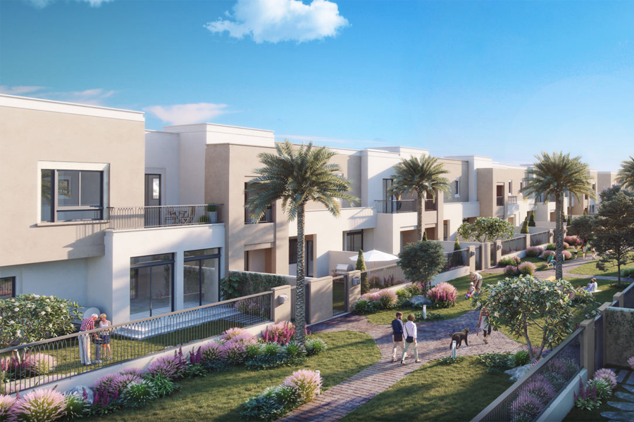 Nshama Reem Townhouses — Nshama off plan in Town Square Dubai